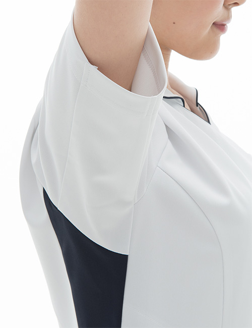 LX-5372　/ ナガイレーベン　女子ハイブリッドメディウェア 4枚目