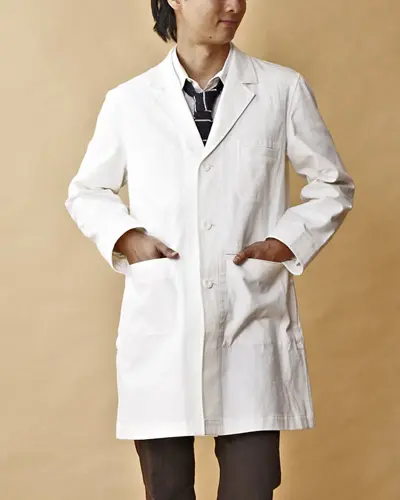 ステトポケット デニム ドクターコート おしゃれ白衣のプロフェッサーズラウンド公式通販