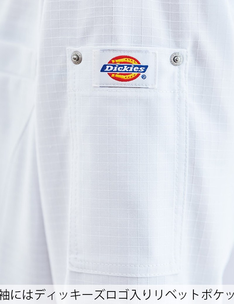 レディース シングルコート（7分袖）  Dickies(ディッキーズ) 2533PR 12枚目