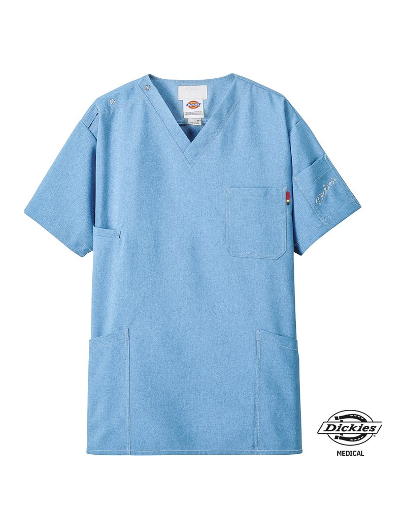 スクラブトップス(シャンブレー・ポリ100%) Dickies(ディッキーズ) 7061SC 8枚目