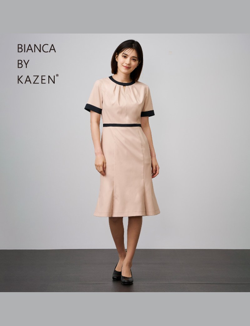 KAZEN|ワンピース半袖 KZN325 2枚目