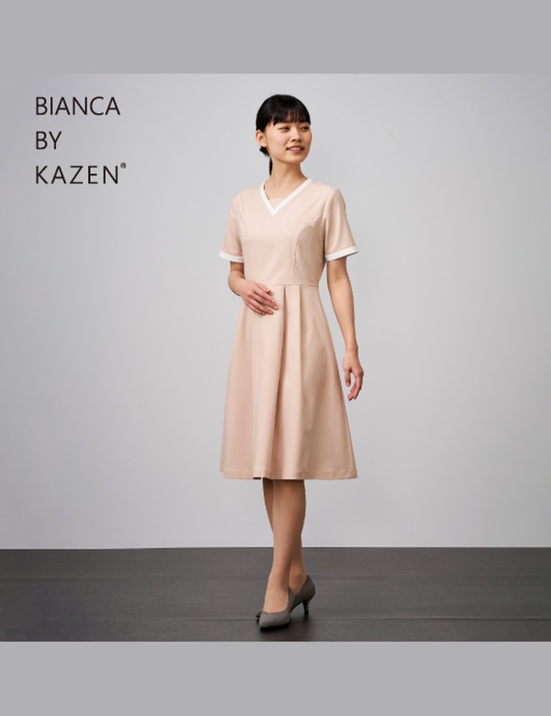 KAZEN｜ワンピース半袖　KZN326 3枚目