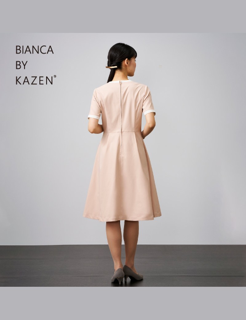 KAZEN｜ワンピース半袖　KZN326 4枚目