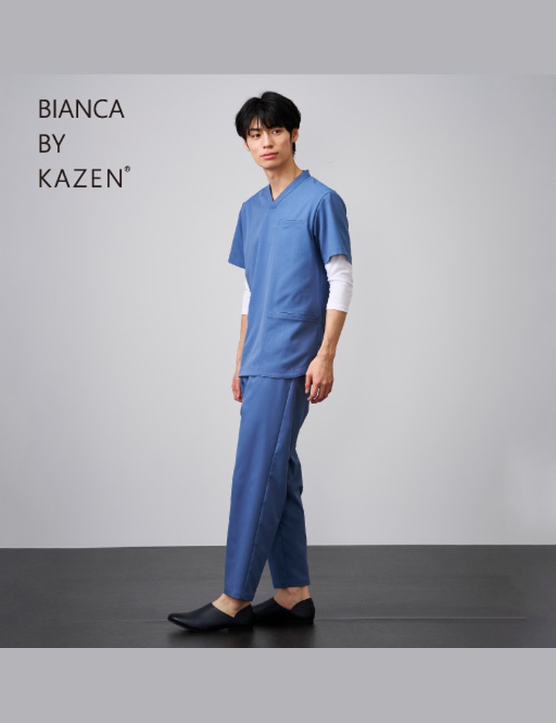 KAZEN｜テーパードスラックス（男女兼用）　KZN550 3枚目