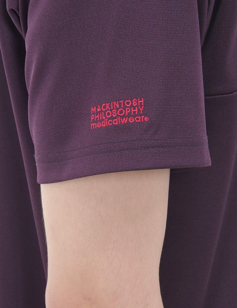 MPJ-3992 / MPユニセックスニットシャツ / ナガイレーベン / MACKINTOSH PHILOSOPHY Medicalwear🄬 6枚目